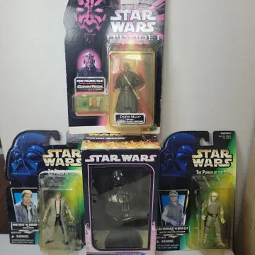 스타 워 피규어 세트 루크 한 솔로 다스 몰