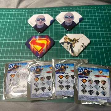 DC 슈퍼맨 캔뱃지 4개 세트