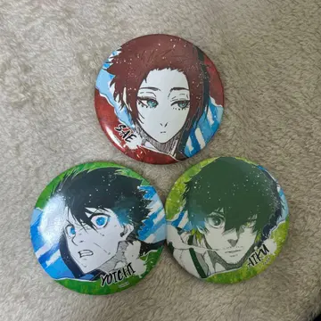 블루 록 당첨 럭키 캔뱃지 이토시 사에 세트