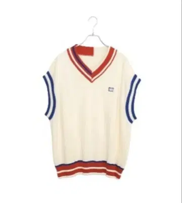 올 카주얼 니트 베스트 화이트