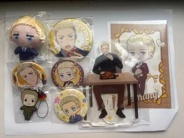 헤타리아 독일 굿즈 모음 누이 캔뱃지 아크릴 스탠드 엽서 고무 키링