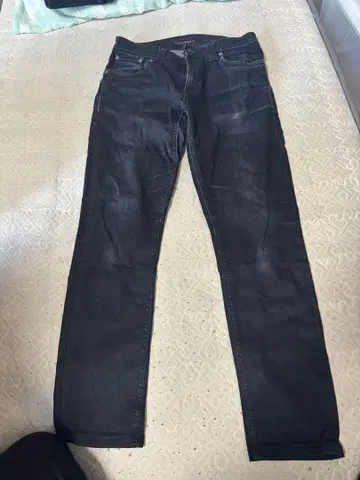 누디진스 코 다크 데님 슬림 핏