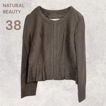 내추럴 뷰티 노카라 자켓 보더 입학식 졸업식 세레모니