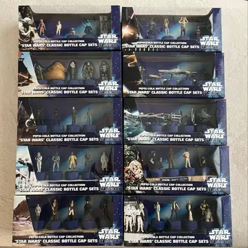 Star Wars 클래식 병뚜껑 컴플리트 10종 피규어