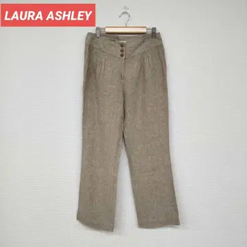 [LAURA ASHLEY] 베이지 와이드 팬츠 사이즈 M