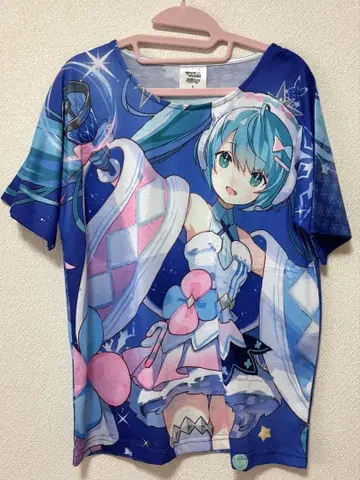 하츠네 미쿠 매지컬 미라이 2020 풀 그래픽 T셔츠 S