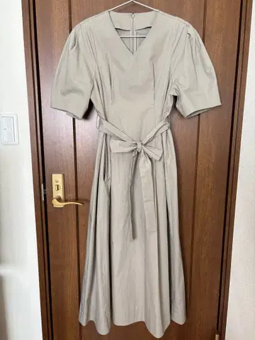 디노스 so close 원피스 베이지 리본 M