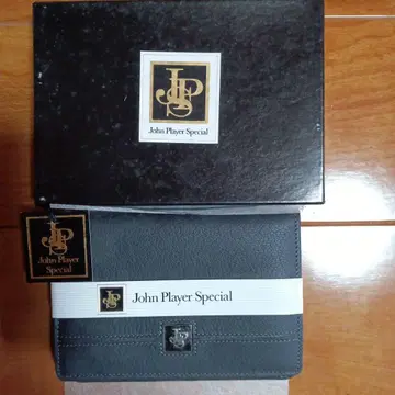 John Player Special 이단 접이식 지갑 블랙
