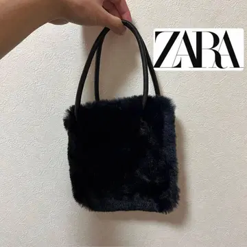 ZARA 퍼 핸드백