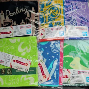 Mrs. GREEN APPLE 제일복권 자카드 타월 G상 6장 세트