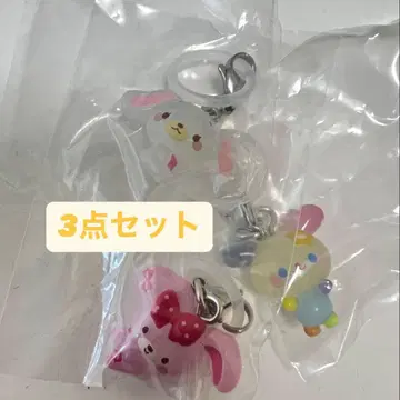 산리오 윳토메지루시 액세서리 우사하나 본봉리본 시로우스