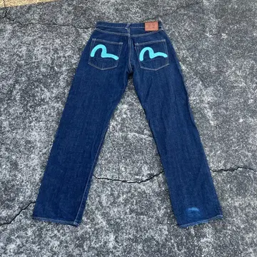 에비수 데님 블루 카모메