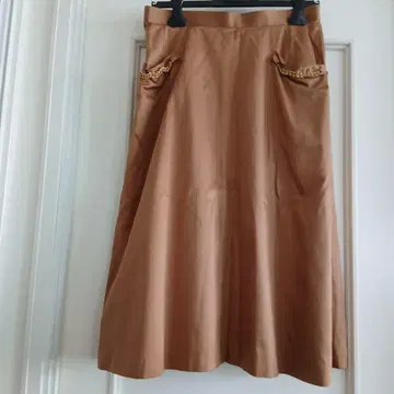 Leilian 레리안 플레어 스커트 사이즈 13 플러스 홍차