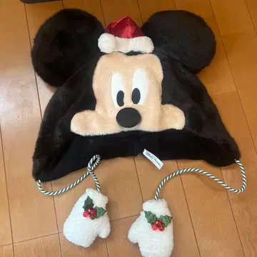 미키마우스 크리스마스 모자