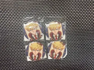 미남고등학교 지구방위부 하이! 백목귀 주투례투 캔뱃지