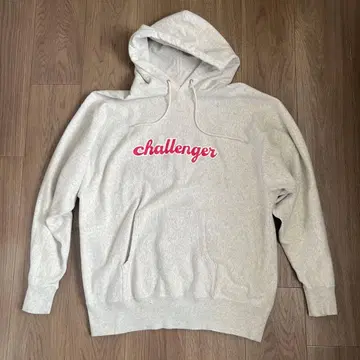 CHALLENGER 그레이 후드티 XLARGE