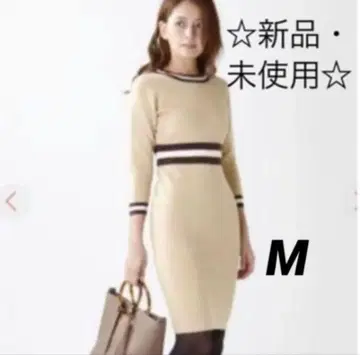 [ 새상품 미사용 ] M.duex 에무드 니트 원피스