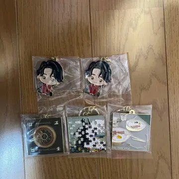 미세스 그린애플 1번 복권 F상 메탈 참 5종 세트