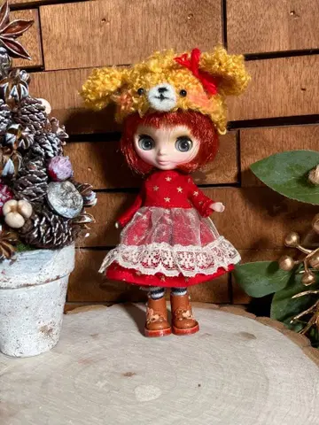 미니 브라이스 아웃핏 크리스마스 2종 세트