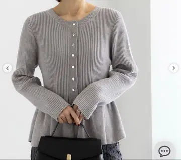 몰드 페플럼 2WAY 니트 테치치 Techichi