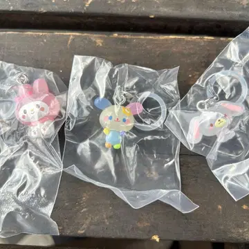 산리오 캐릭터 윳토 메지루시 액세서리 우사하나 시로 우사 마이멜로디