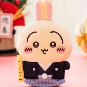 치이카와 (먼작귀) 설날 마스코트 봉제 인형 토끼