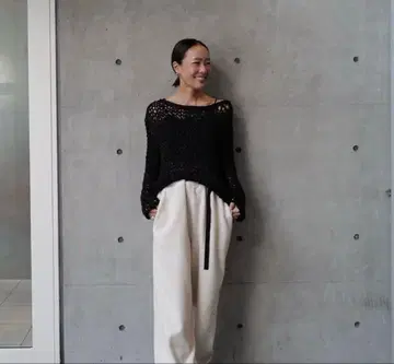 machatt 플리스 팬츠 (아이보리)