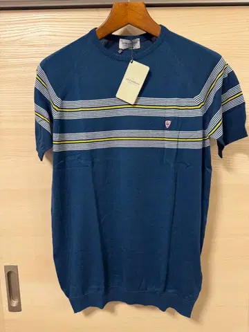 JOHN SMEDLEY 존스메들리 인디고 티셔츠 M