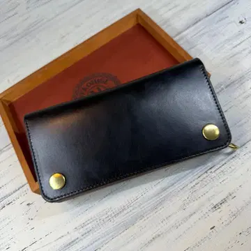 [ 트래커 월렛 롱 3층 ] 크롬 엑셀 universal 골드