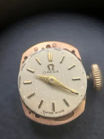 ST-277 OMEGA 수동 와인딩 시계 스위스산 페이스 작동 불가