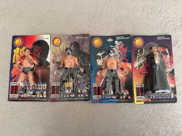 프로레슬링 Hyper Heroes 피규어 4체 세트