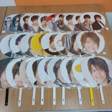 1 쟈니즈 WEST B.A.D 나카마 준타 부채 27장 세트 묶음 판매