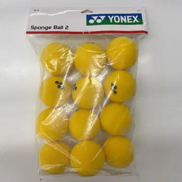 [ 새상품 ] YONEX 스펀지볼 2 12개입