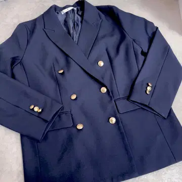 네이비 테일러드 자켓 M 사이즈