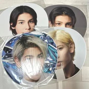 미개봉 SnowMan 라울 부채 묶음 판매