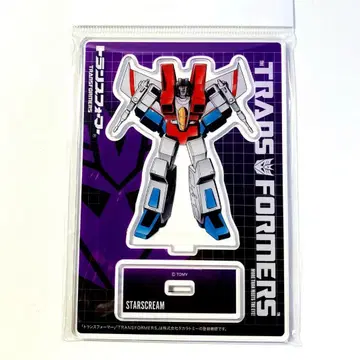 미개봉 스타스크림 아크릴 스탠드 40주년 기념 트랜스포머 박람회 한정판