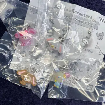 산리오 헐렁한 마커 액세서리 우사하나 본봉리본 쿠로우스