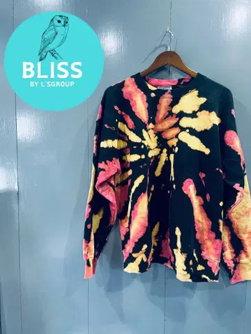 구제 의류 90s 00s Hanes 타이다이 맨투맨 트레이닝복