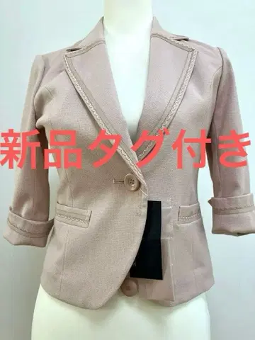 [미사용 새상품] 칼 파크레인 자켓 테일러드 핑크 세레모니 9