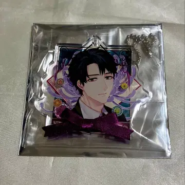 화려한 나의 일족 리본 타이 아크릴 플레이트 키체인 미야노모리 스스무 님