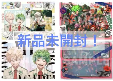 나의 히어로 아카데미아 부록 아트 코스터 바닥 있음 클리어 케이스