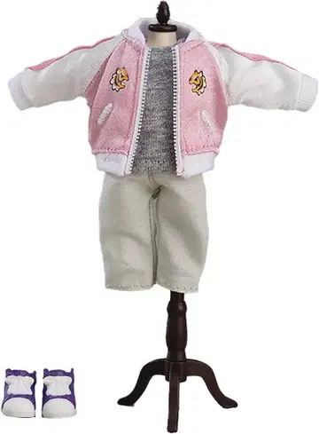 넨도로이드돌 의상 세트 스카잔 [핑크]