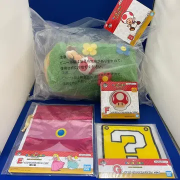 슈퍼 마리오 제일복권 B상 키노피오 티슈 케이스 E상 F상 G상