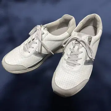 새상품급 AKAISHI 아카이시 워킹화 24.5cm 사이드 지퍼