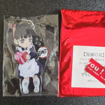 귀멸의 칼날 발렌타인 신규 일러스트 랜덤 아크릴 참 츠유리 카나오