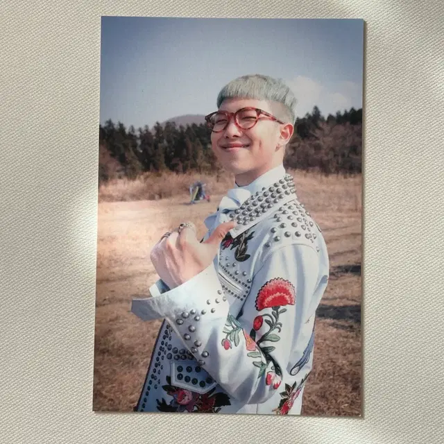 방탄 알엠 불타오르네 공방 포카