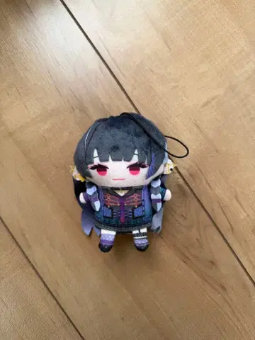 Vtuber 봉제 인형 블랙 보라색 약 15cmMelocoKyoran