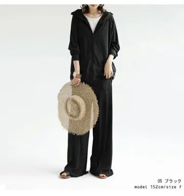 안티카 래쉬가드 스트레이트 팬츠 블랙