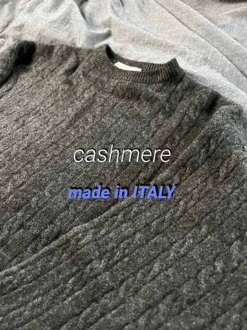 cashmere crew neck Knit vintage ITALY