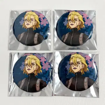 Dr.STONE 마루이 꽃놀이 캔뱃지 스탠리 4종